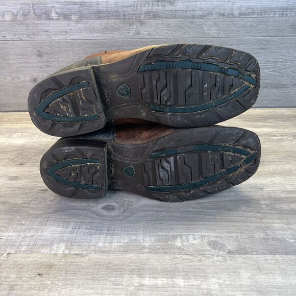 Ariat Mens US Size 13 D Hybrid All Weather Waterproof Steel Toe Work Boots Brown - Picture 14 of 14